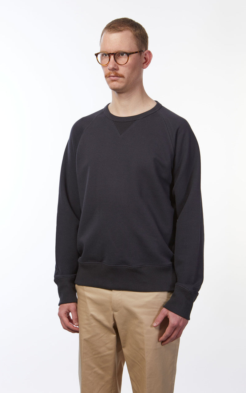 Merz b. Schwanen 349 Sweatshirt Raglan Charcoal