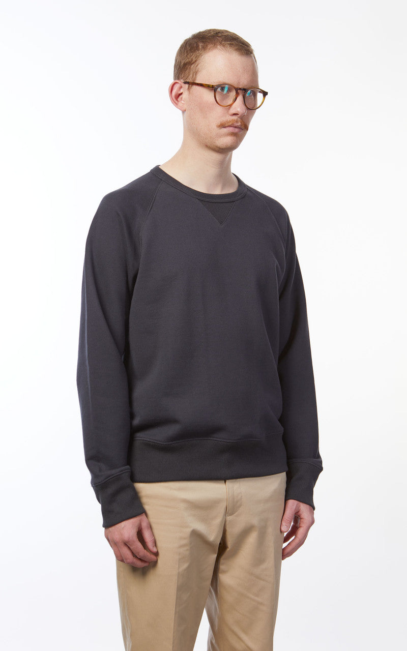 Merz b. Schwanen 349 Sweatshirt Raglan Charcoal