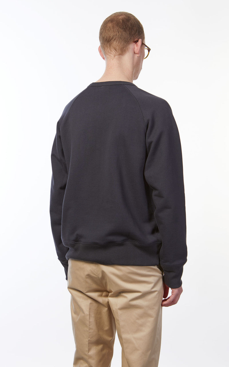 Merz b. Schwanen 349 Sweatshirt Raglan Charcoal