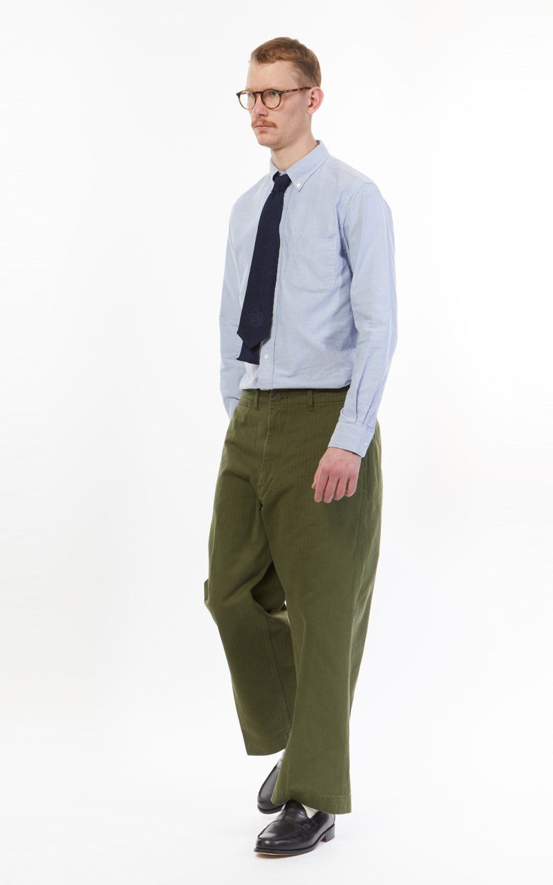 Beams Plus B.D. Oxford Shirt Blue
