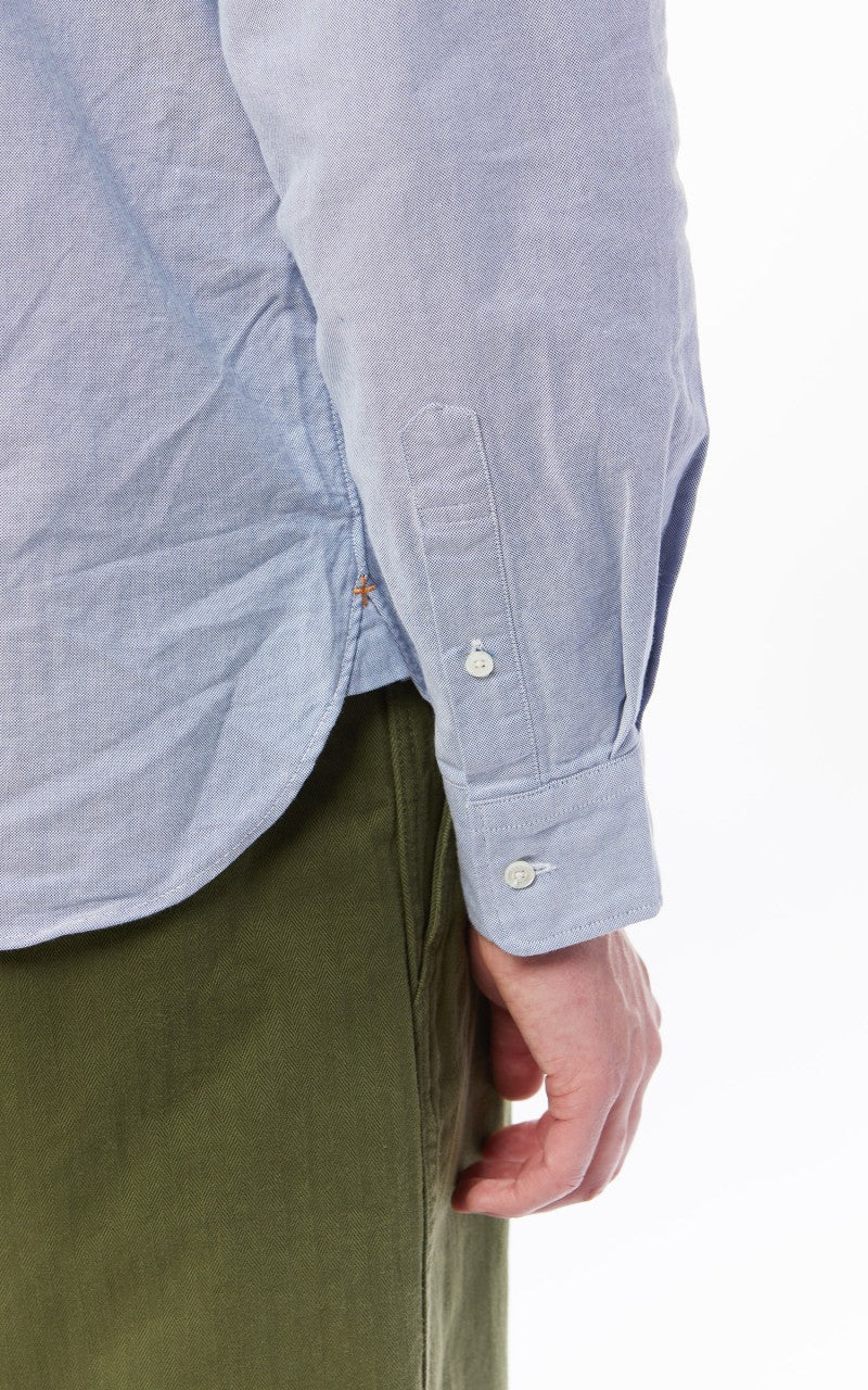 Beams Plus B.D. Oxford Shirt Blue