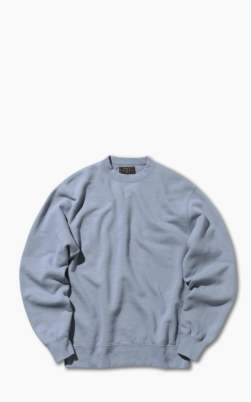 Beams Plus Crew Japan Sweat Blue