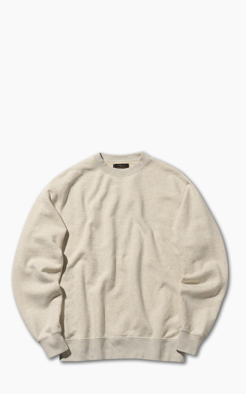 Beams Plus Crew Japan Sweat Oatmeal