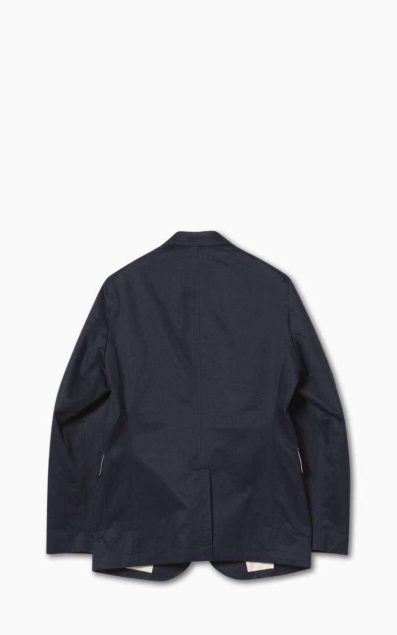 Beams Plus Cotton Twill 3-Button Jacket Navy