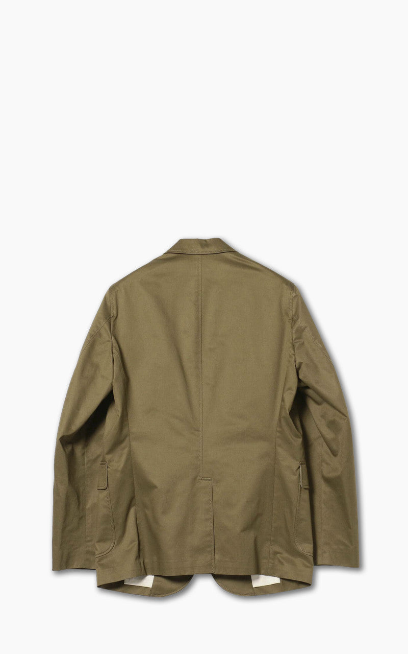 Beams Plus Cotton Twill 3-Button Jacket Olive