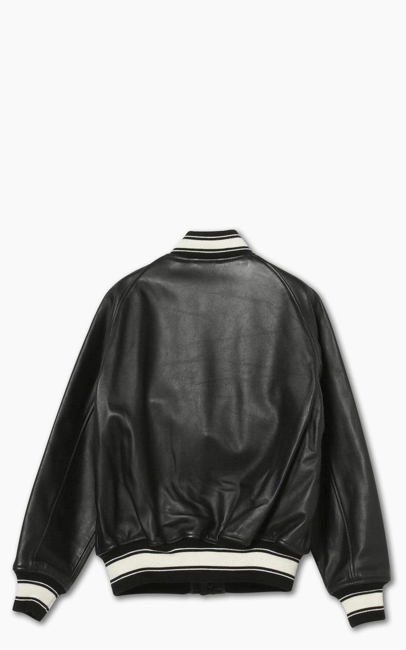 Beams Plus Leather Sports Blouson Black