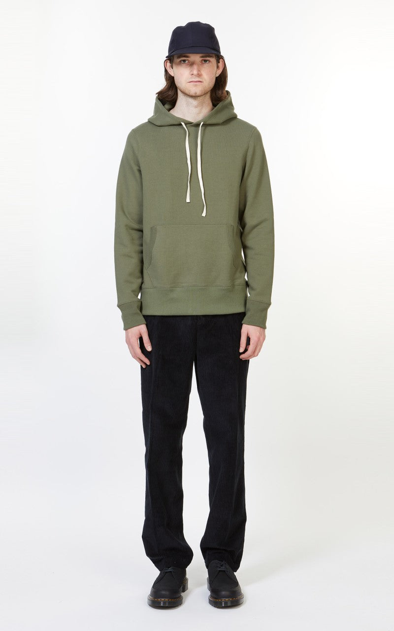 Merz b. Schwanen 382 Hooded Sweater Army