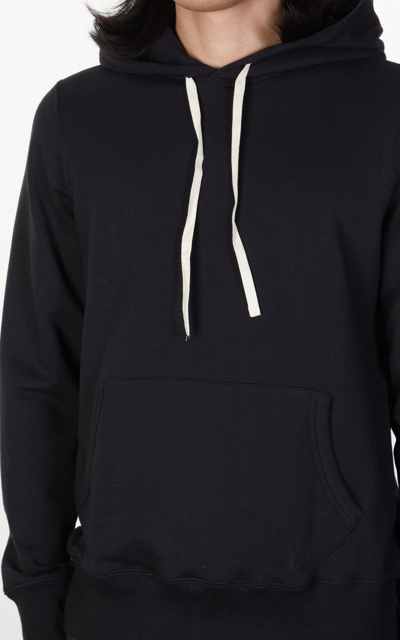 Merz b. Schwanen 382 Hooded Sweater Black