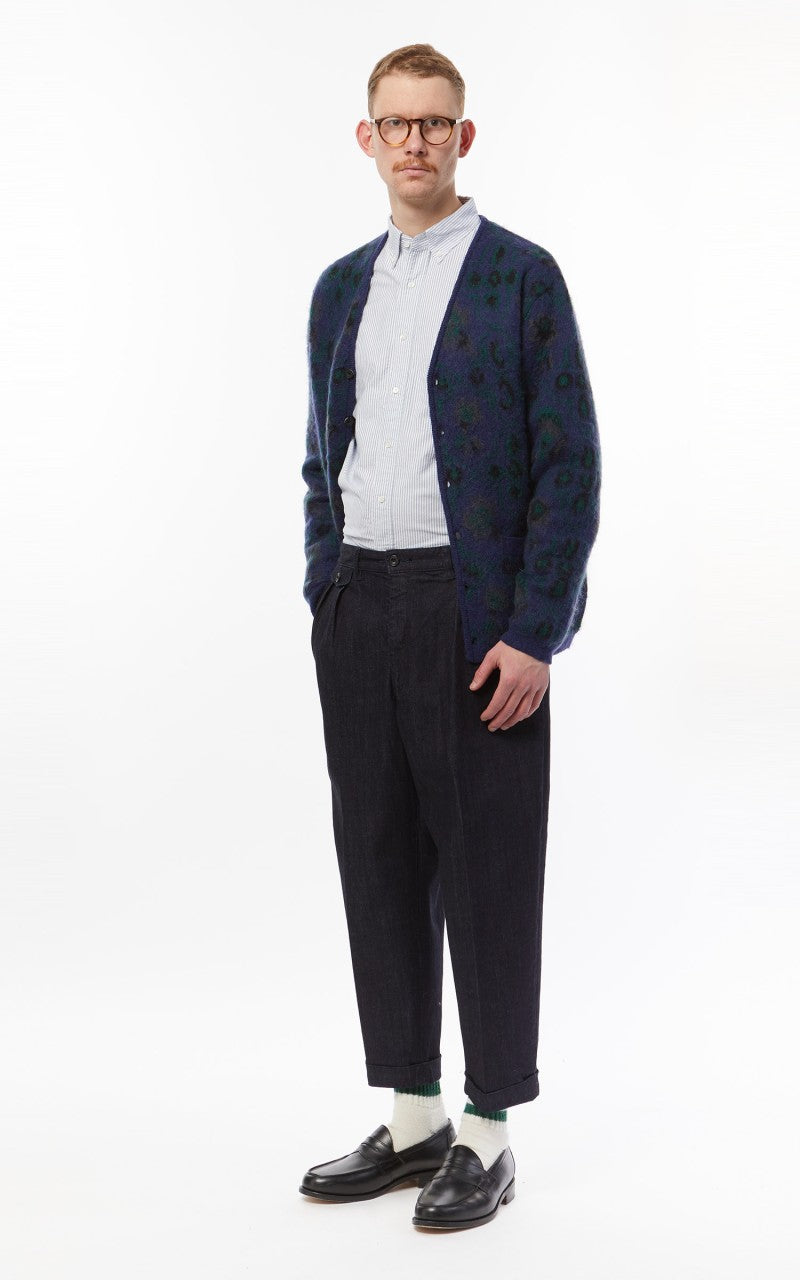 Beams Plus 2 Pleats Denim Indigo