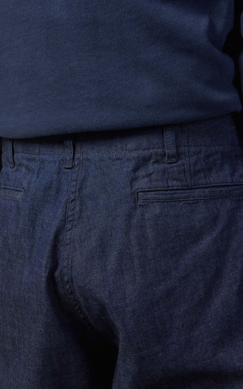 Beams Plus Mil Trousers Denim Indigo