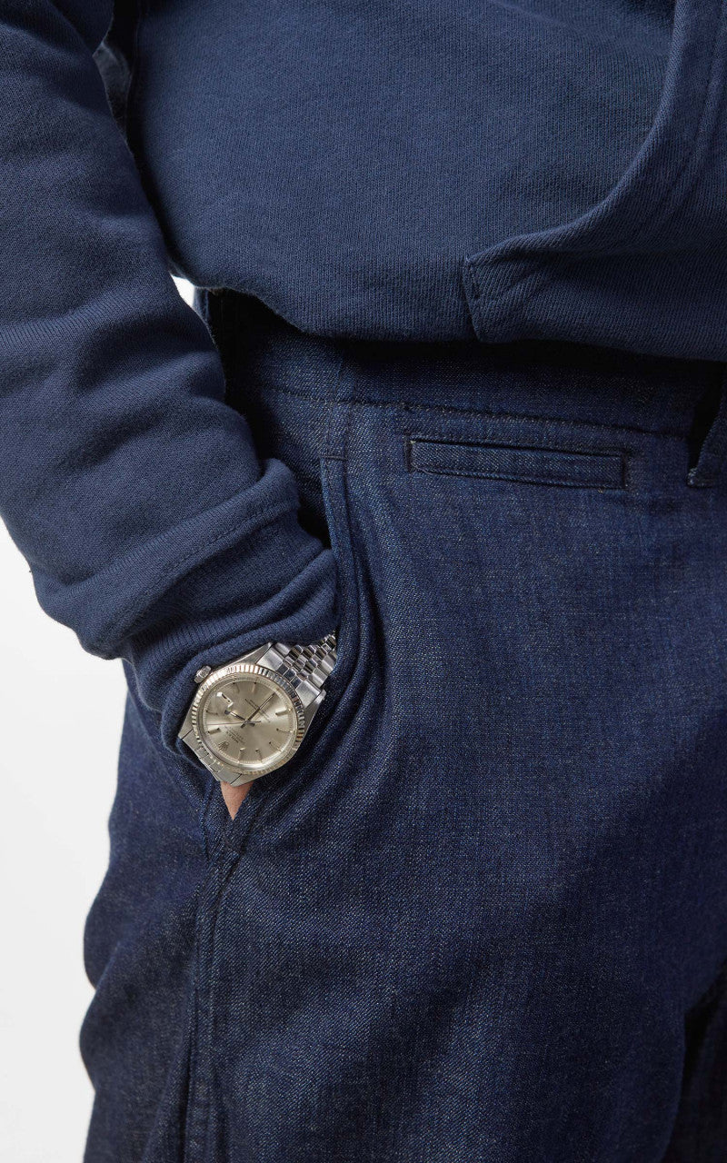 Beams Plus Mil Trousers Denim Indigo