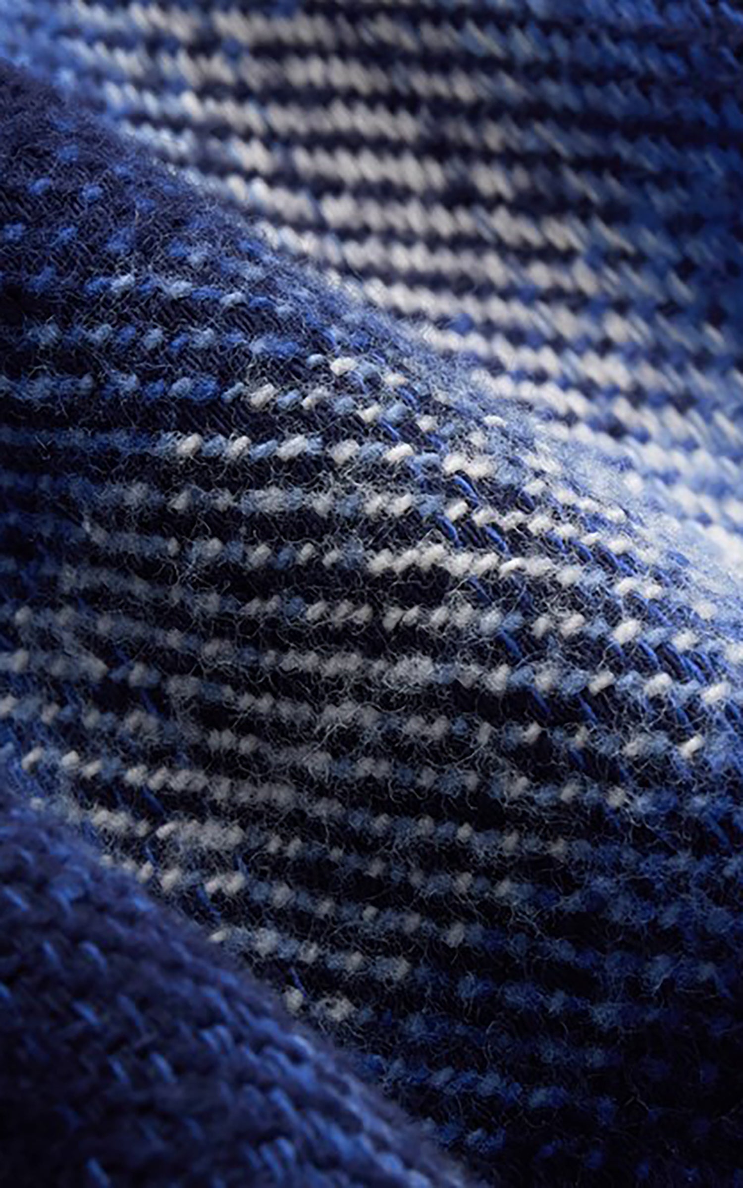 3sixteen Crosscut Flannel Plaid Royal Blue