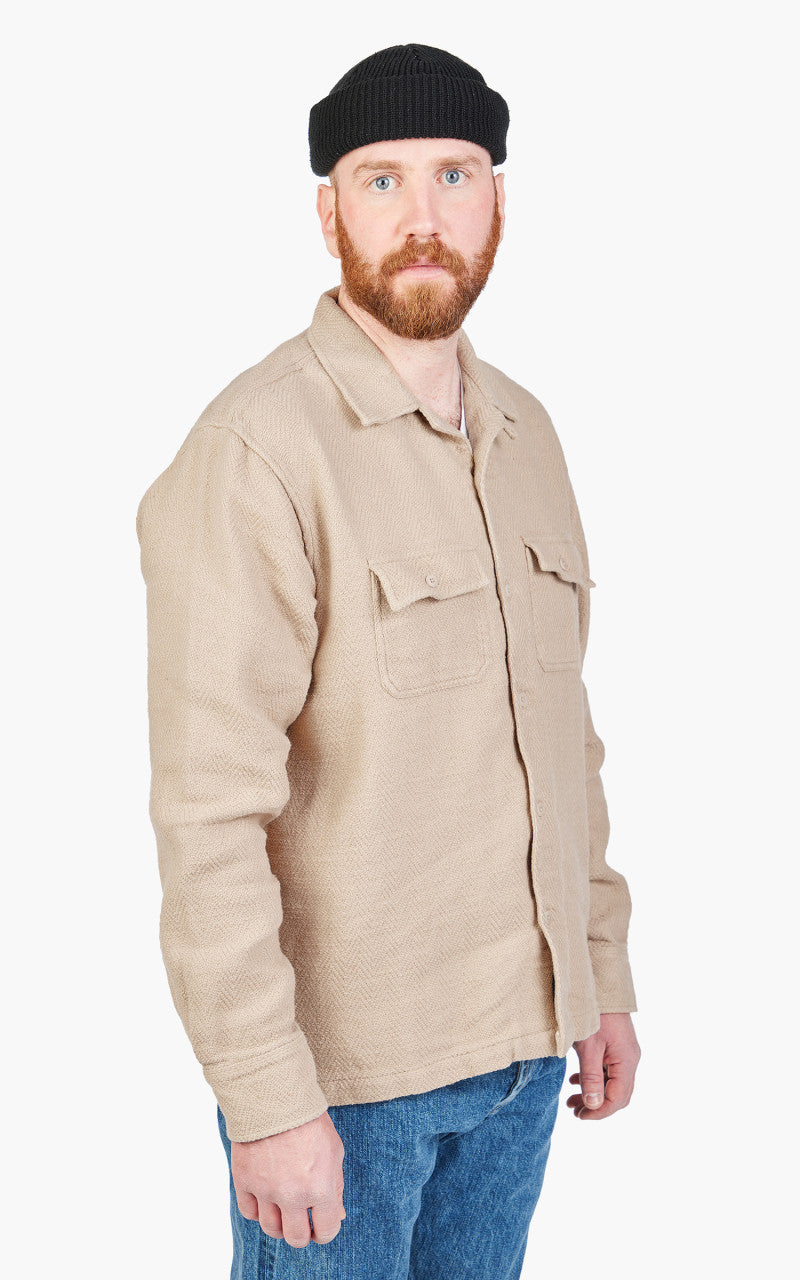 3sixteen Camp Shirt HBT Handloom Natural