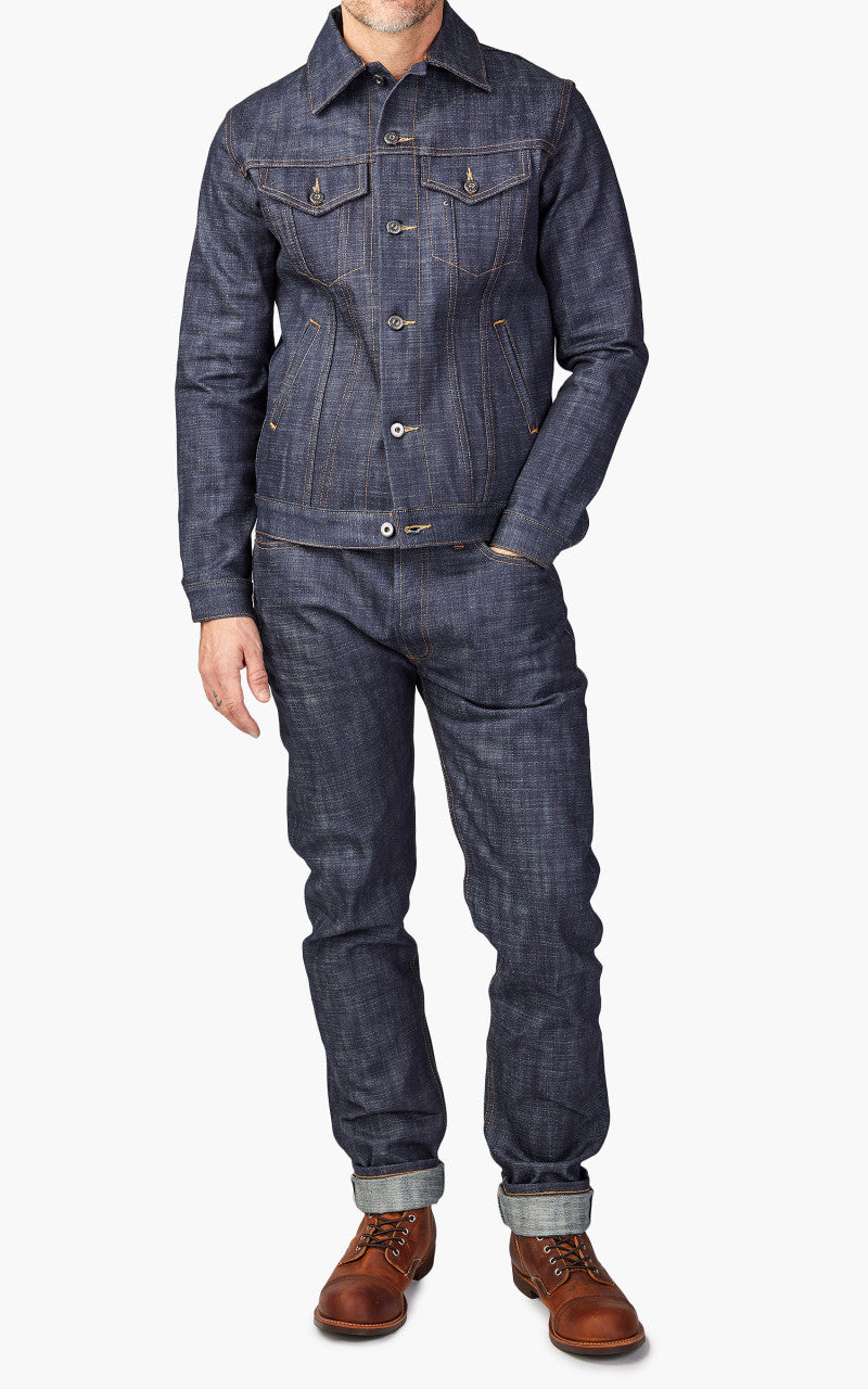 3sixteen Type 3S Denim Jacket Natural Indigo Selvedge 15.4oz