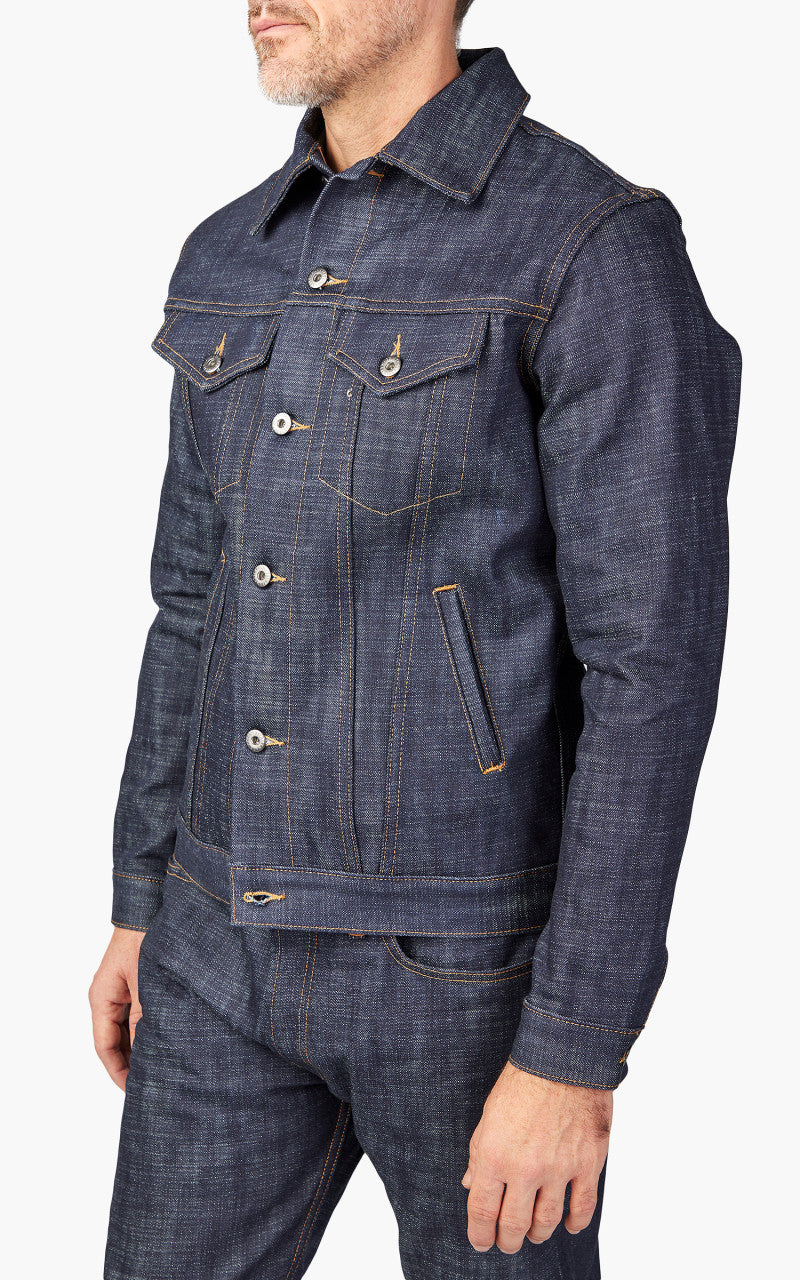 3sixteen Type 3S Denim Jacket Natural Indigo Selvedge 15.4oz