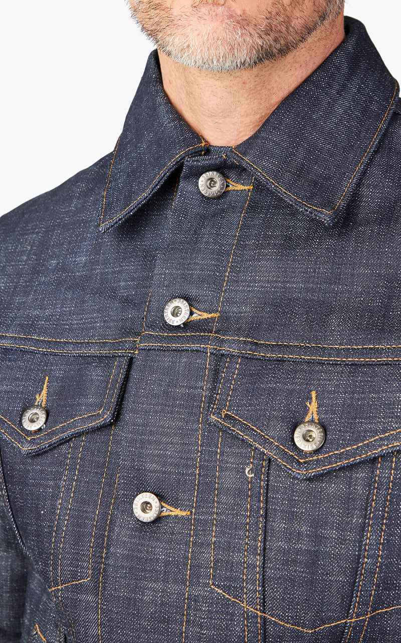 3sixteen Type 3S Denim Jacket Natural Indigo Selvedge 15.4oz