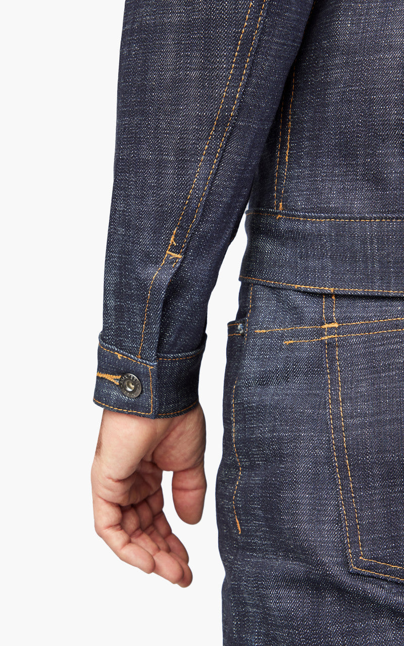 3sixteen Type 3S Denim Jacket Natural Indigo Selvedge 15.4oz