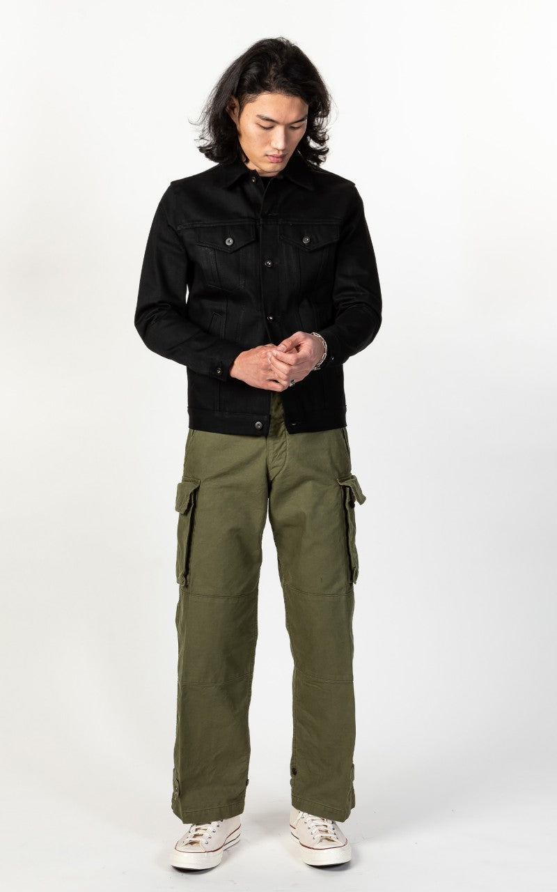 3sixteen Type 3S Denim Jacket Double Black 14.5oz