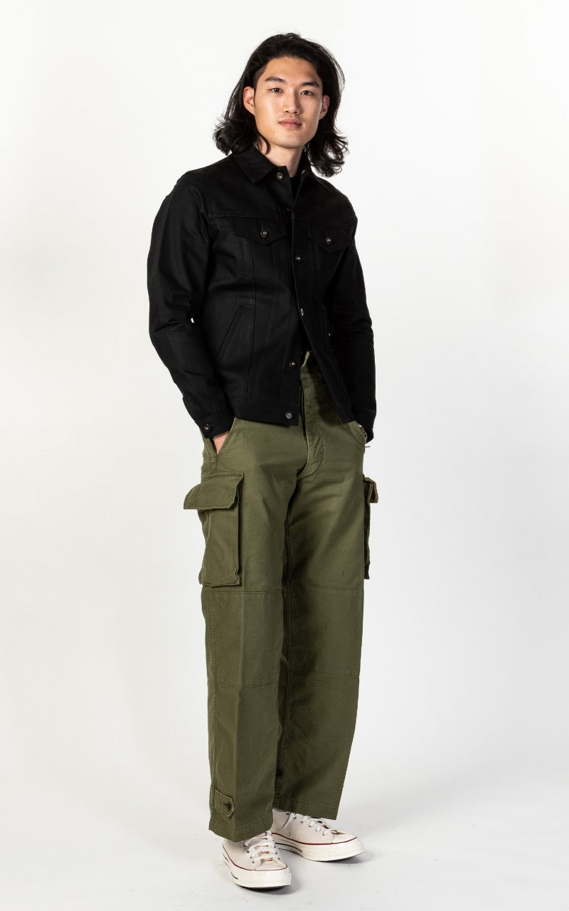 3sixteen Type 3S Denim Jacket Double Black 14.5oz