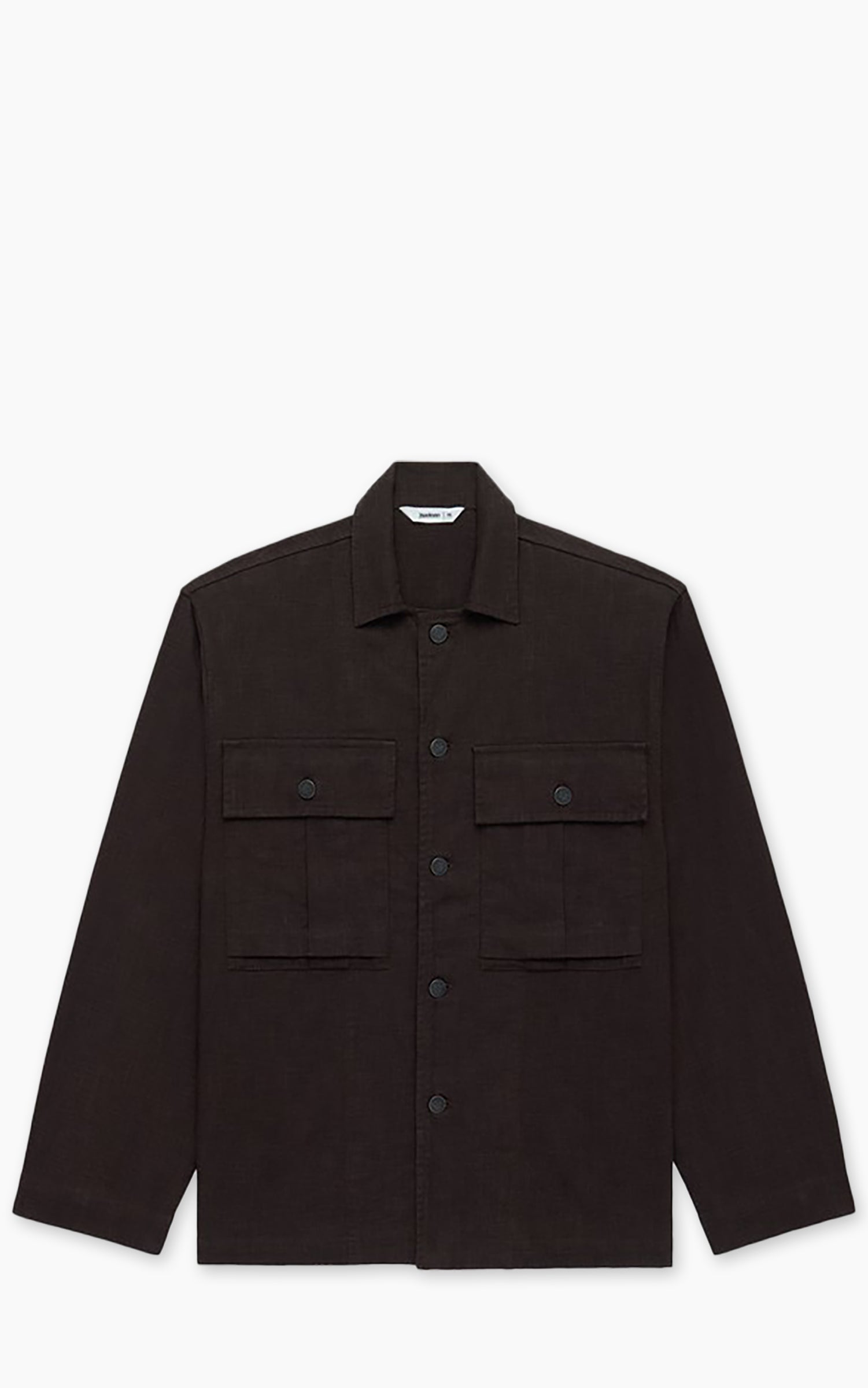 3sixteen M43 Overshirt Linen Chocolate