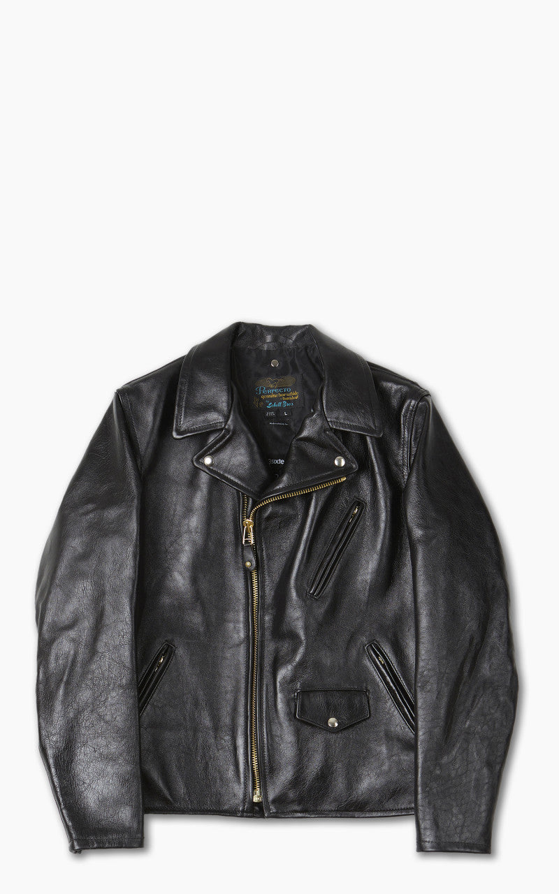 3sixteen x Schott NYC 519 Horsehide Perfecto Black