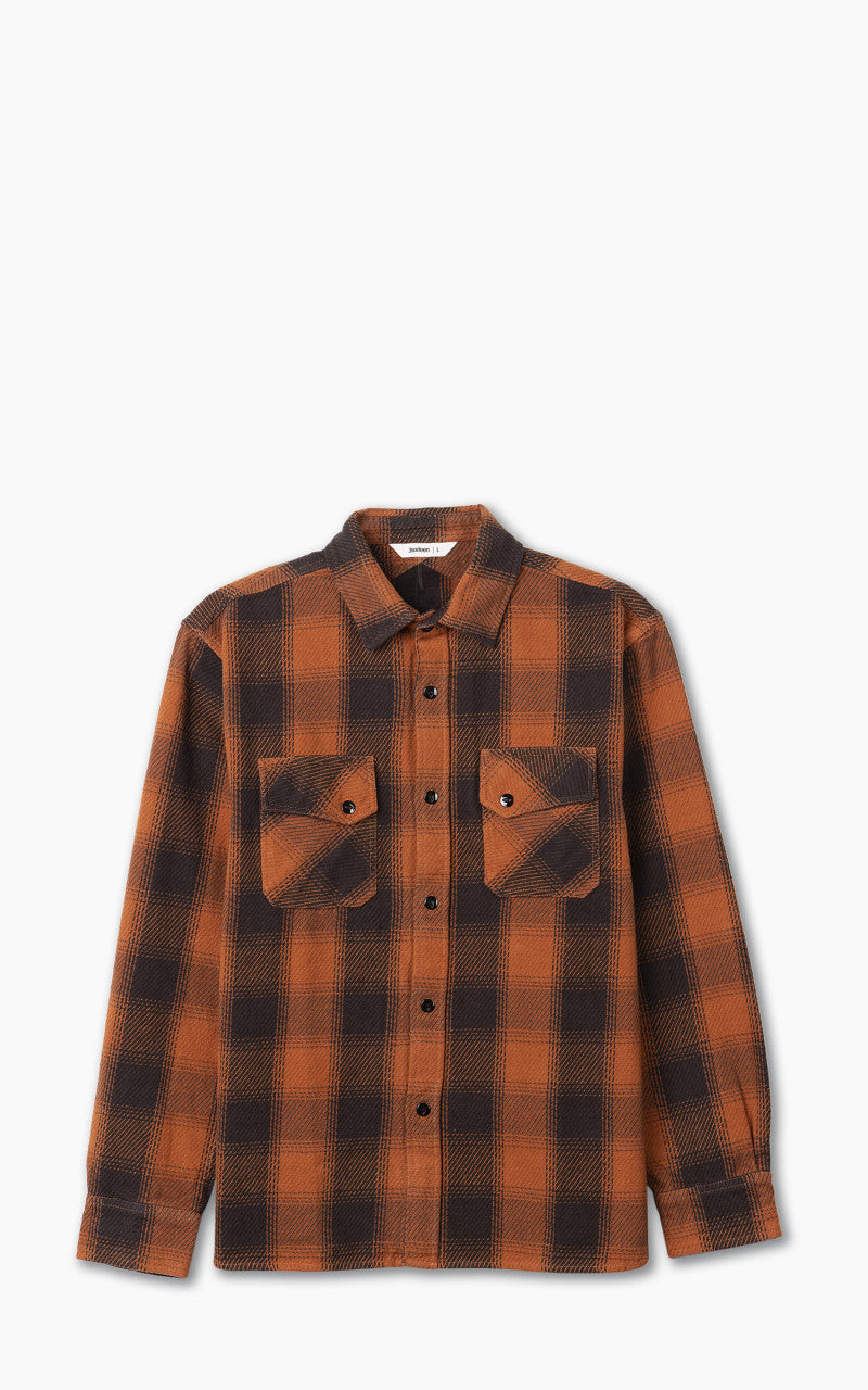 3sixteen Crosscut Flannel Rust Twill