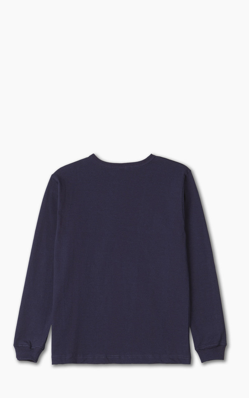 3sixteen Long Sleeve Pocket T-Shirt Indigo