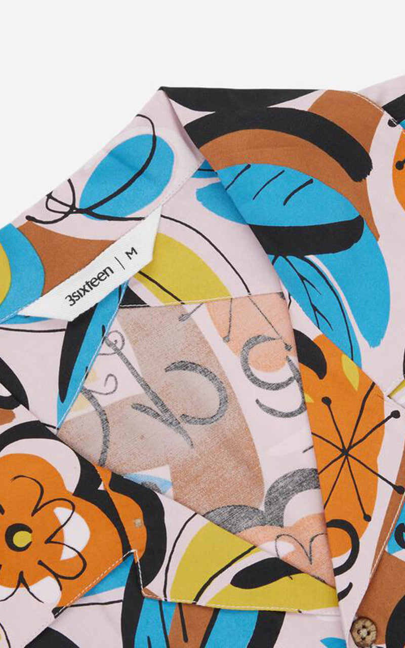 3sixteen Vacation Shirt Tropical Print