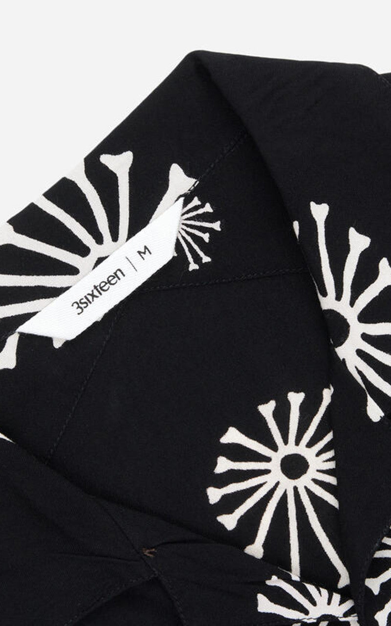 3sixteen Vacation Shirt Bone Print