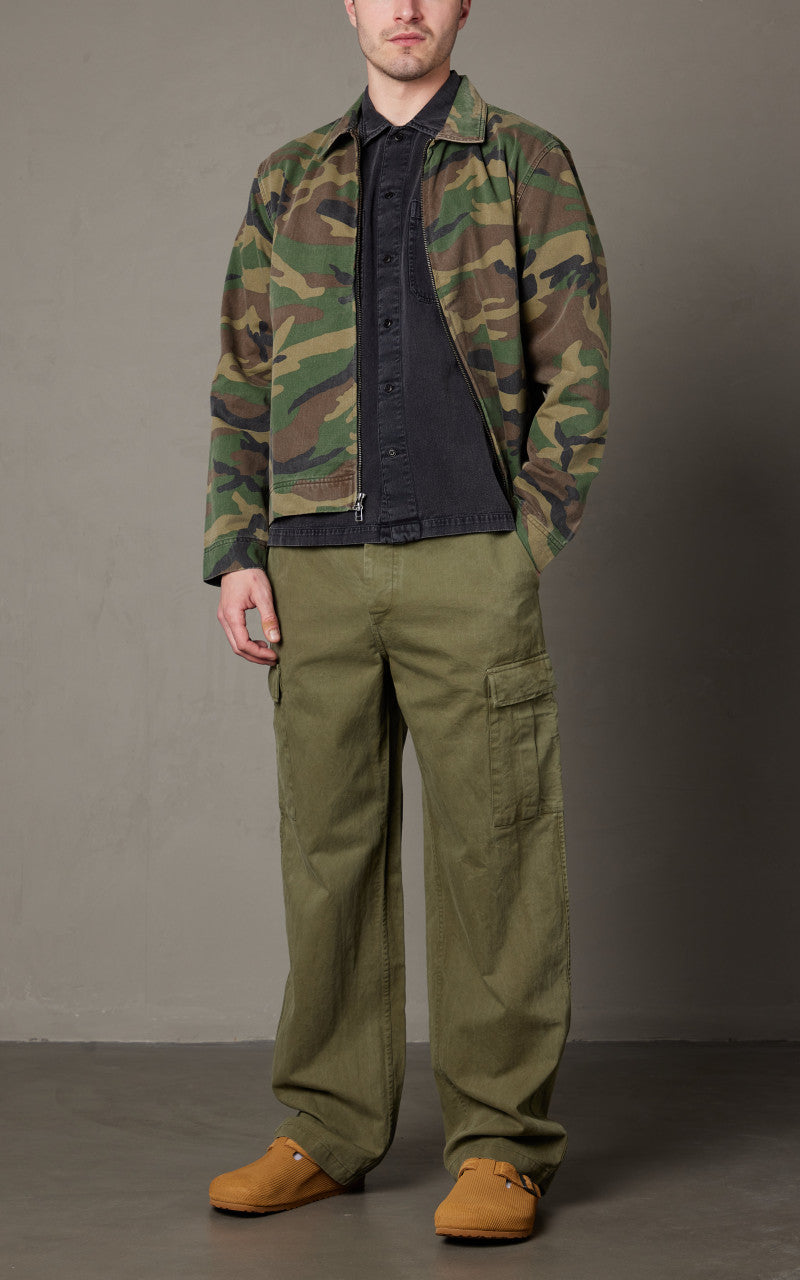 3sixteen Club Jacket Camo Twill