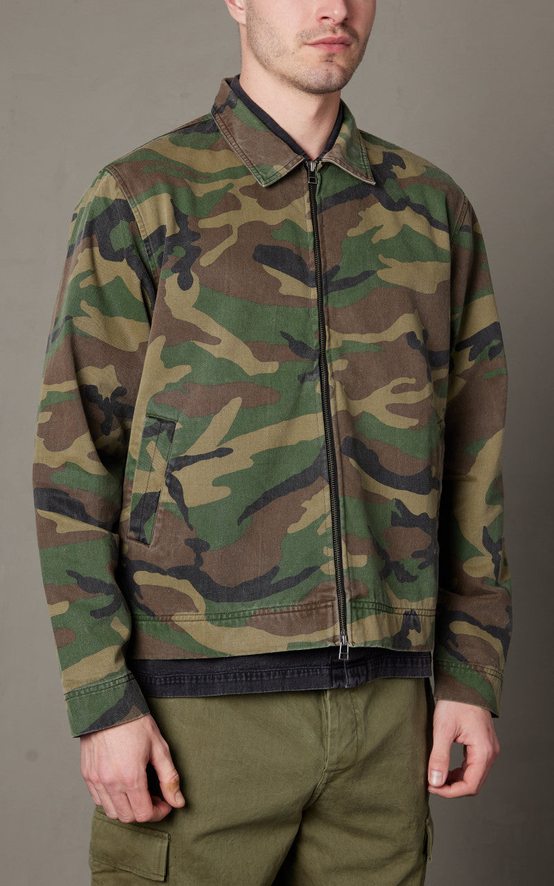 3sixteen Club Jacket Camo Twill