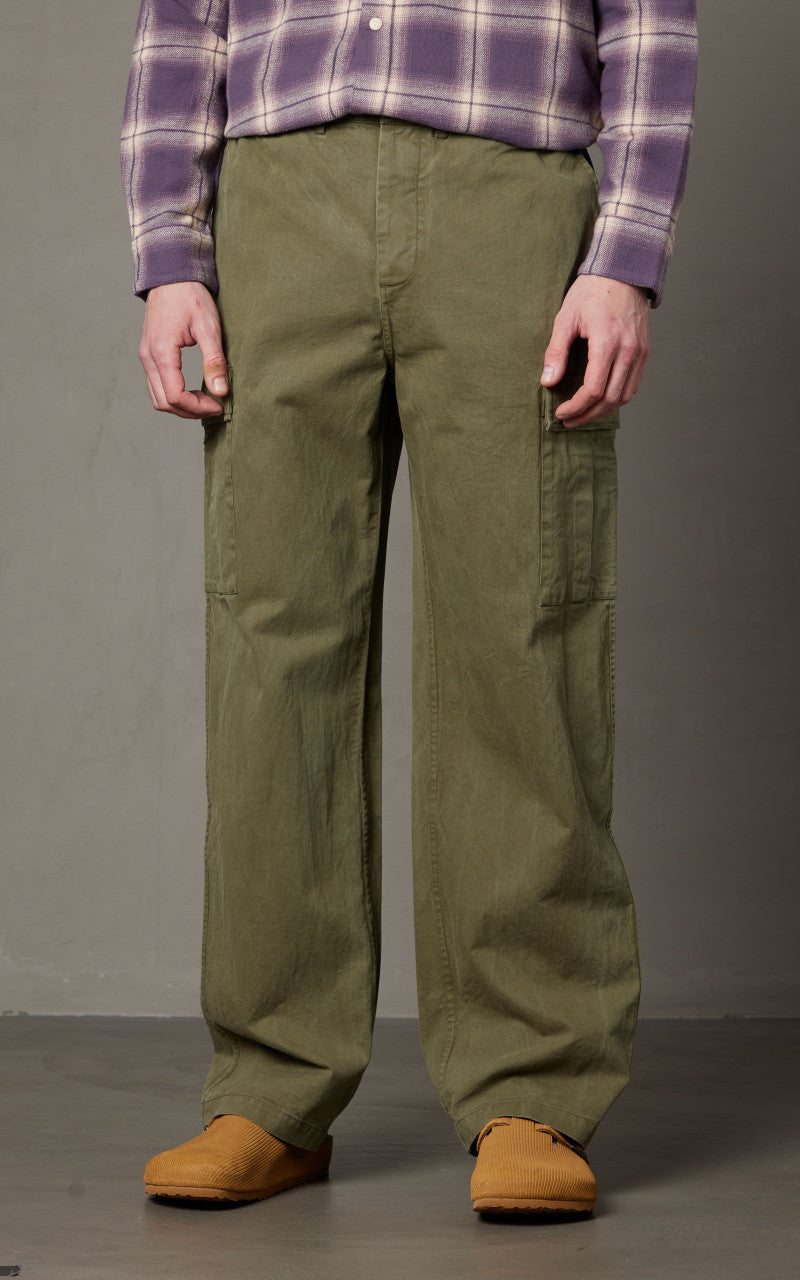 3sixteen Cargo Pant Stonewashed Olive