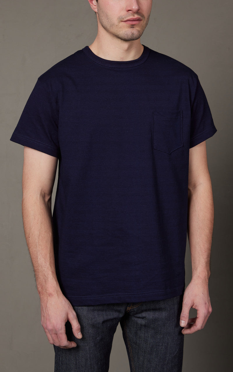 3sixteen Heavyweight Pocket T-Shirt 2 Pack Indigo