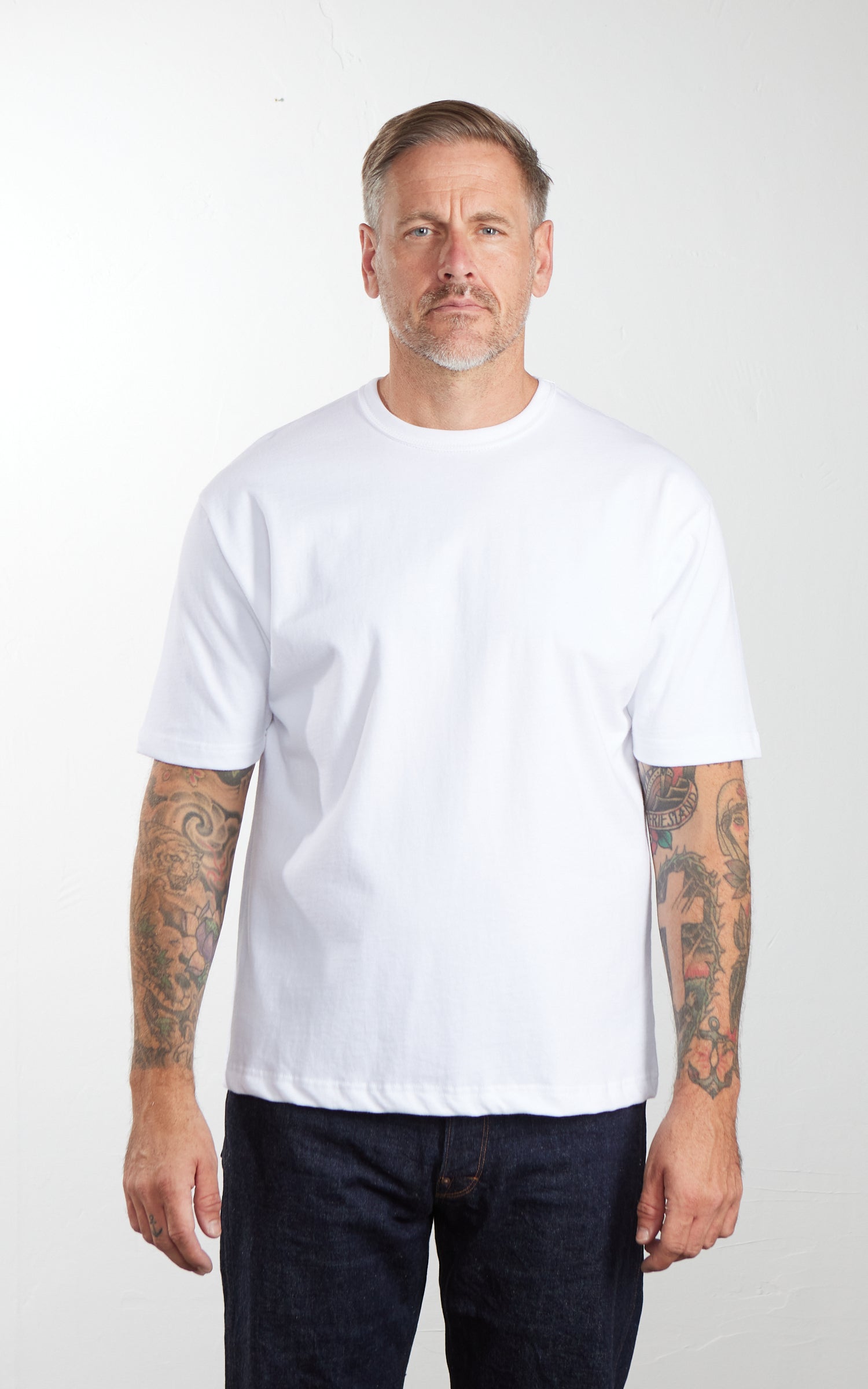 3sixteen Heavyweight Boxy T-Shirt White
