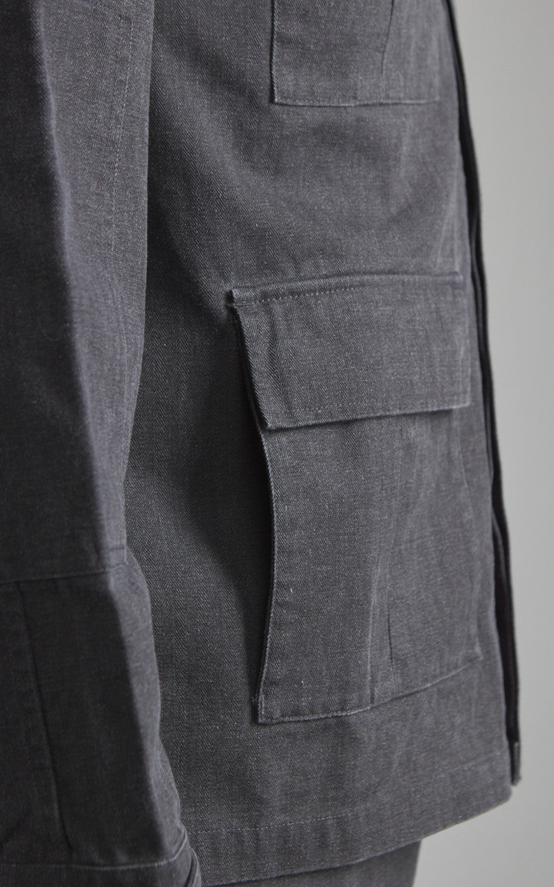 3sixteen BDU Jacket HBT Charcoal