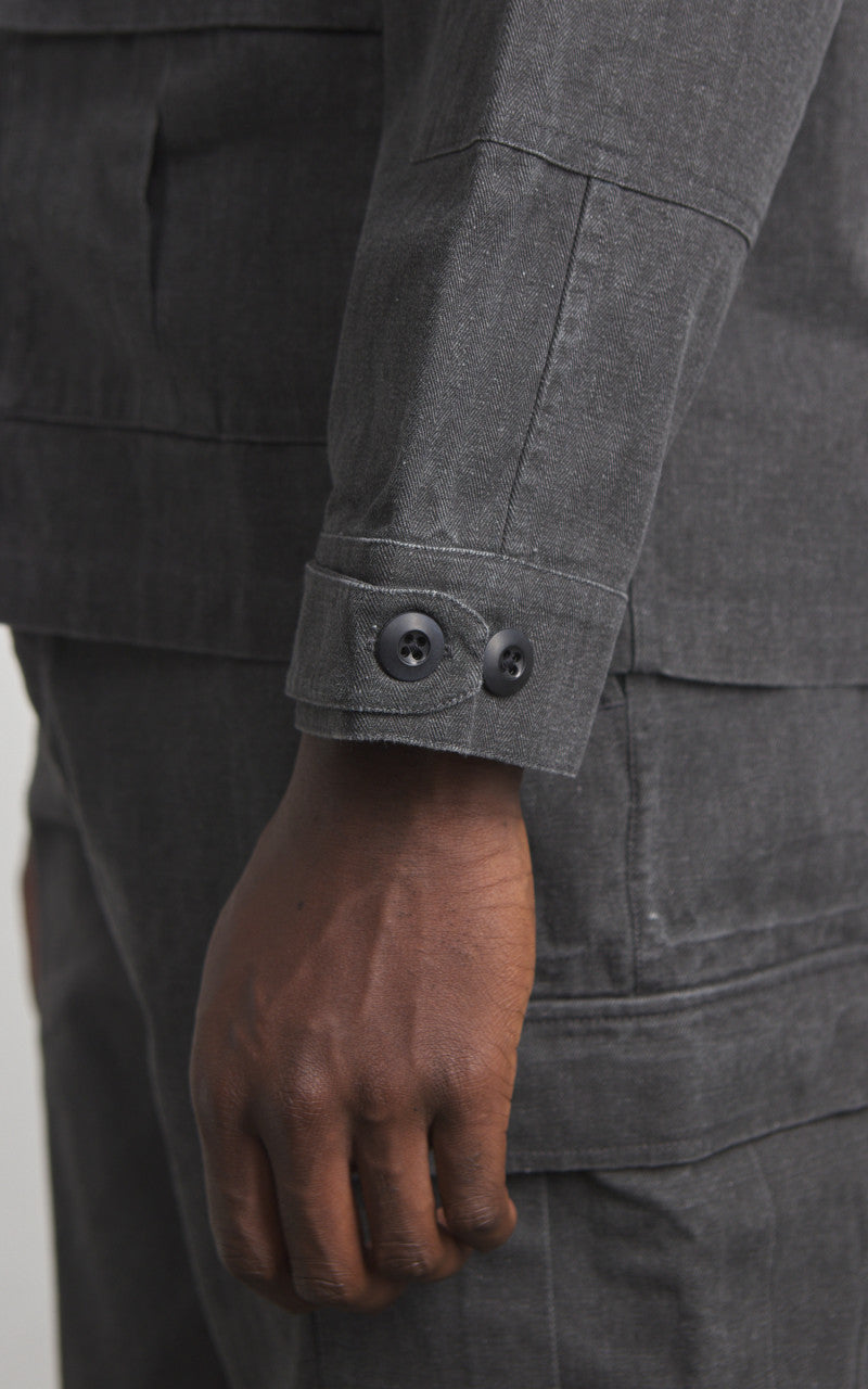 3sixteen BDU Jacket HBT Charcoal