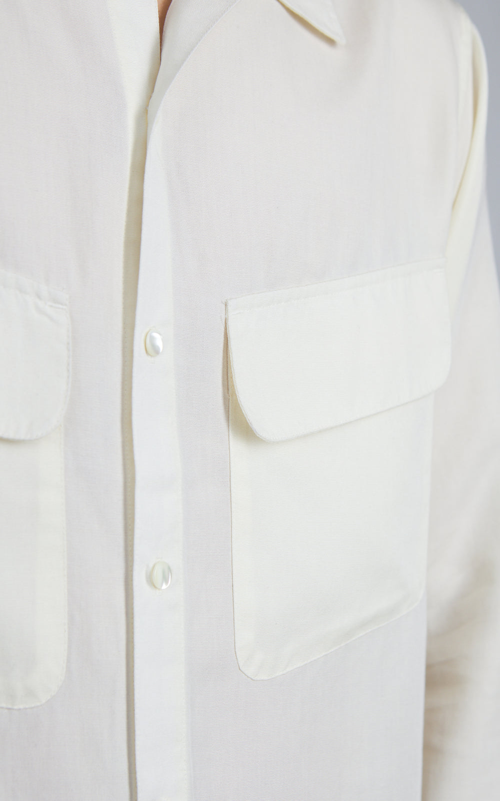 3sixteen Western Overshirt Ecru
