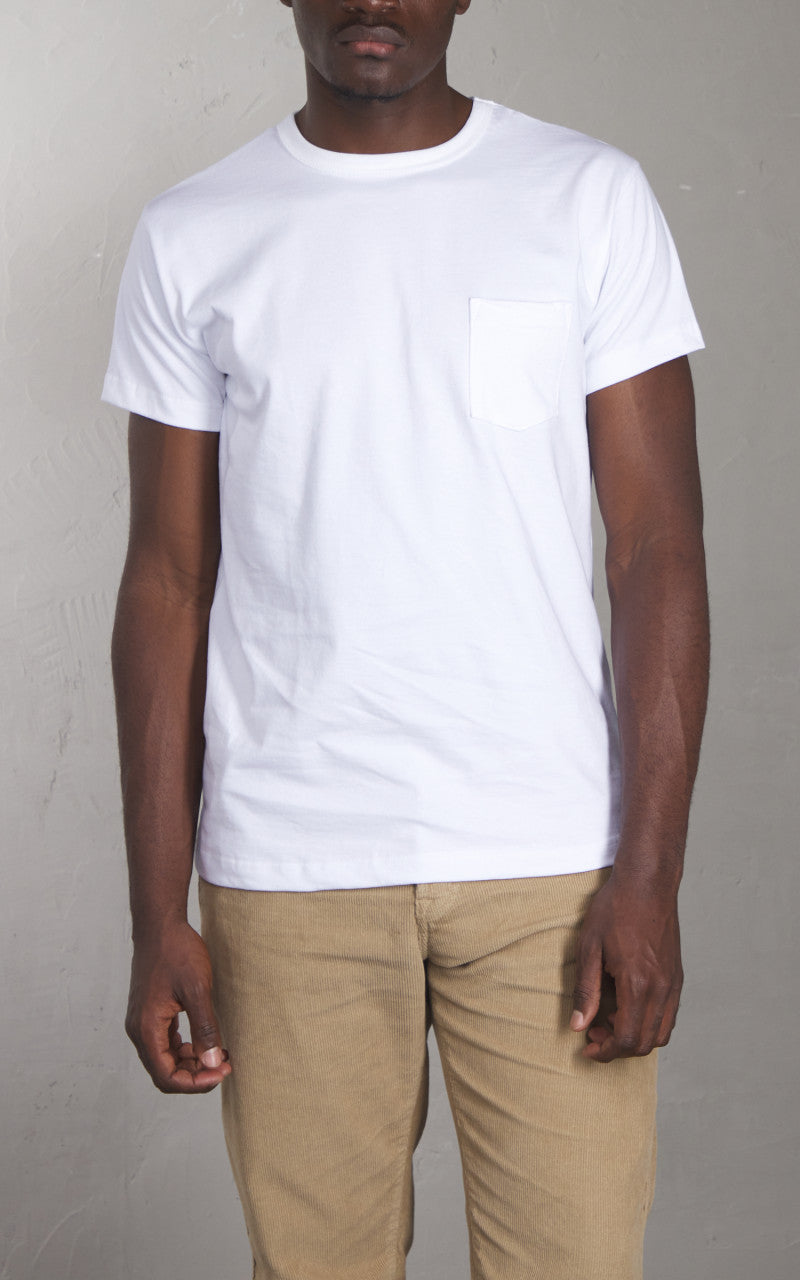 3sixteen Heavyweight Pocket T-Shirt 2 Pack White