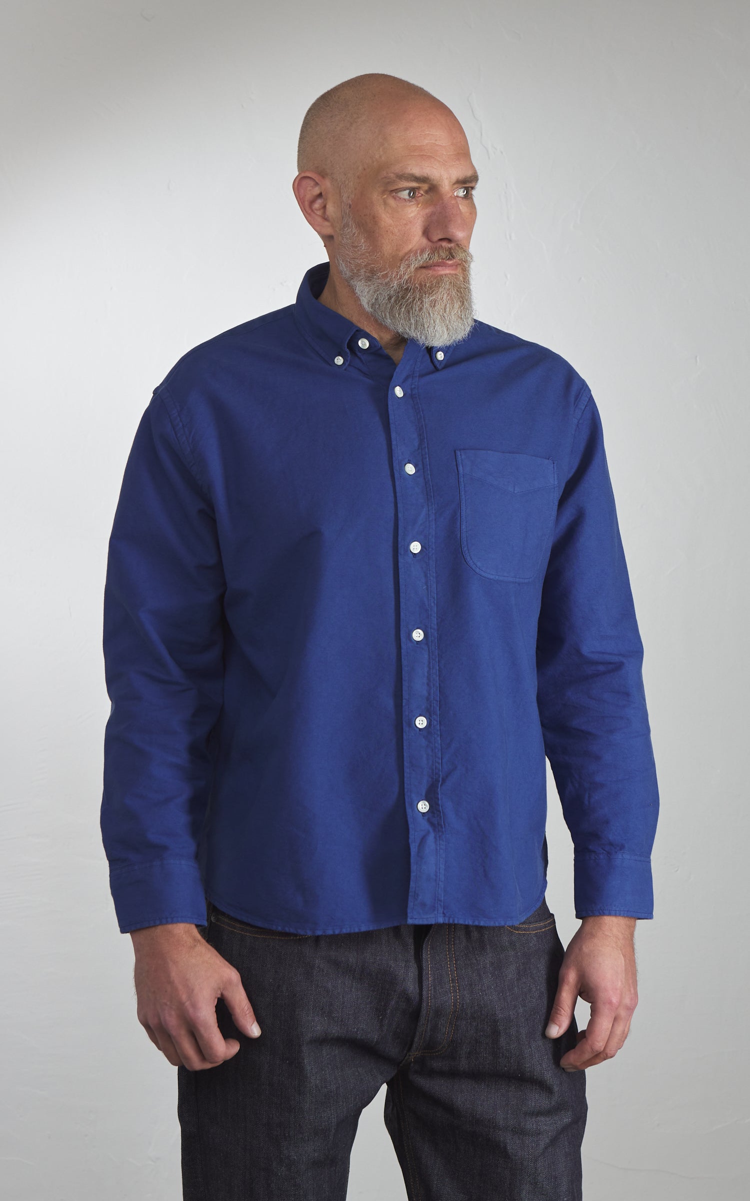 3sixteen Big Oxford Azure