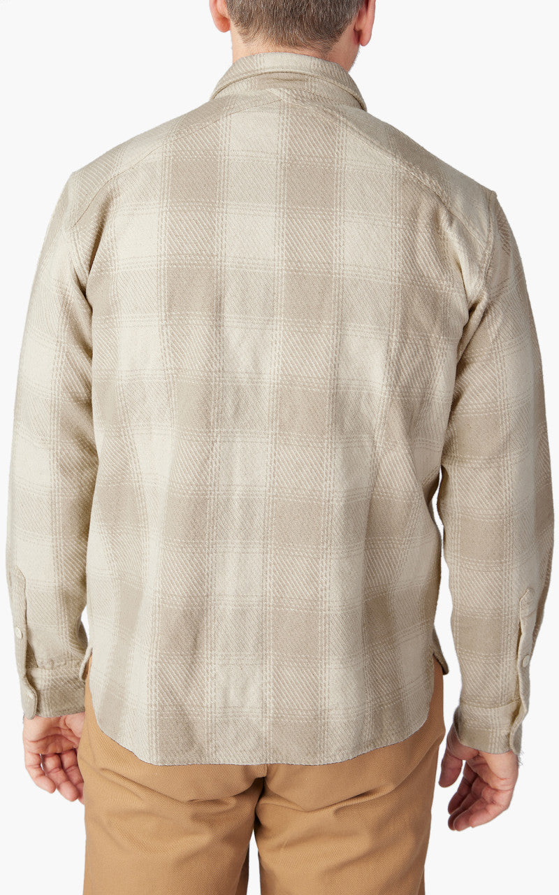 3sixteen Crosscut Flannel Alabaster Jacquard