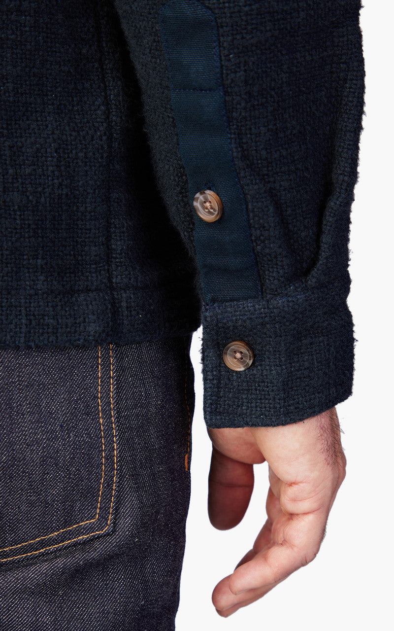 3sixteen Field Shirt Midnight Slub