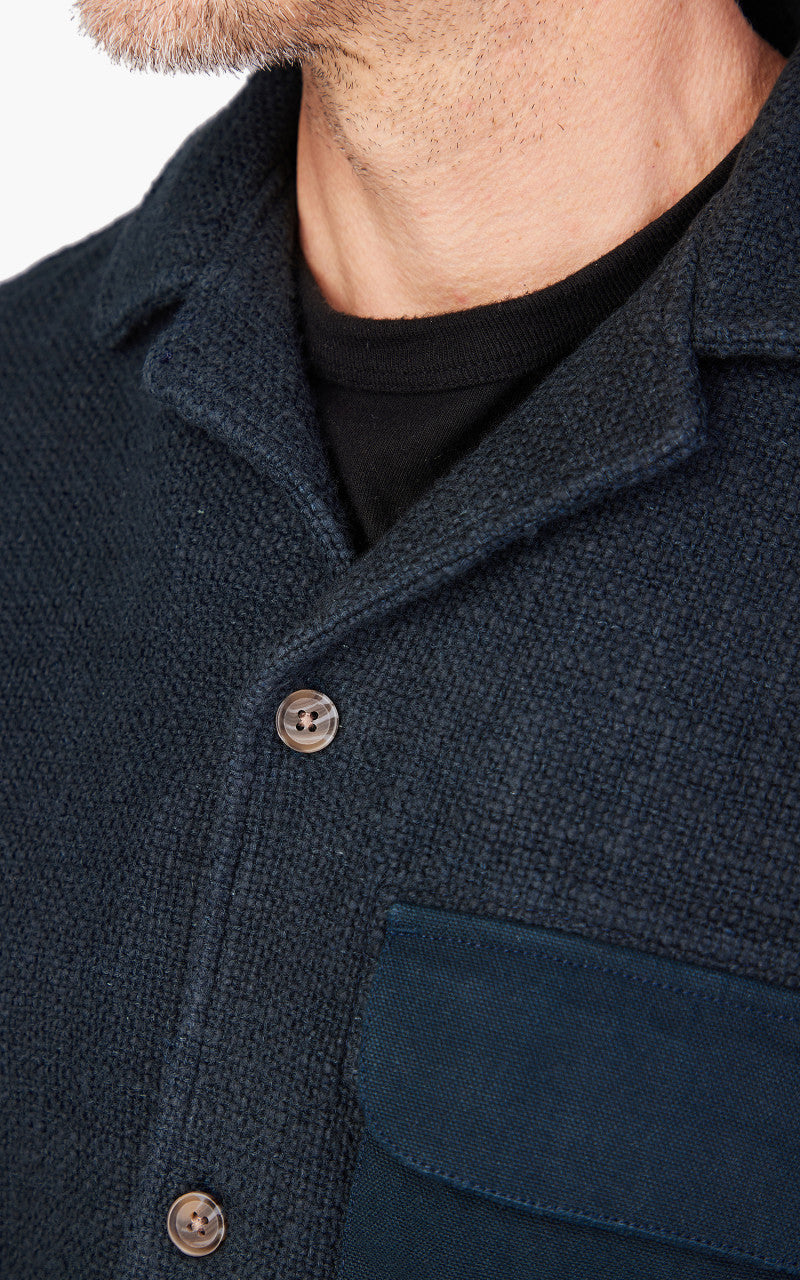 3sixteen Field Shirt Midnight Slub