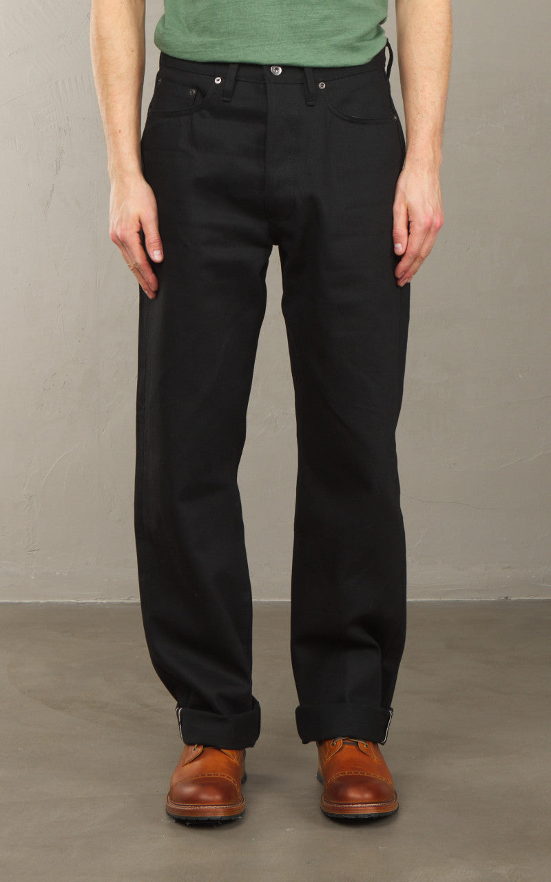 3sixteen RS-220x Relaxed Straight Selvedge Double Black 14.5oz
