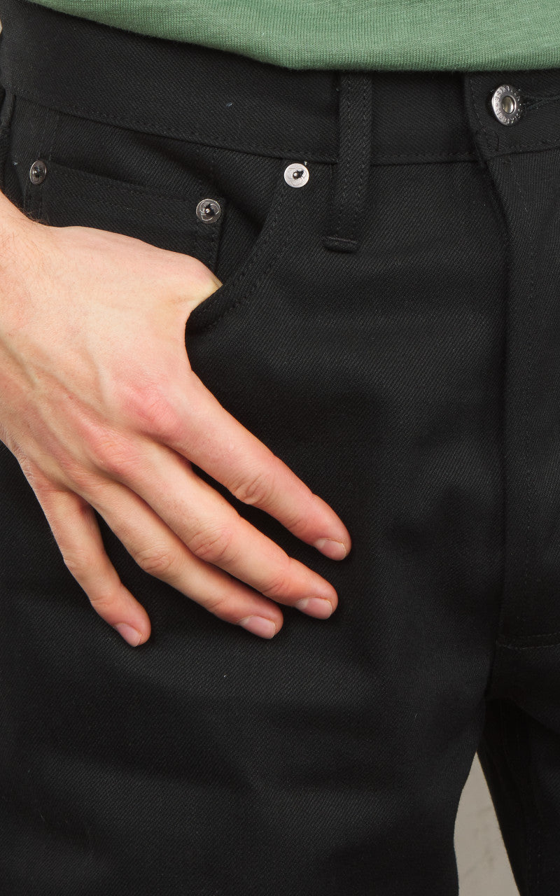 3sixteen RS-220x Relaxed Straight Selvedge Double Black 14.5oz