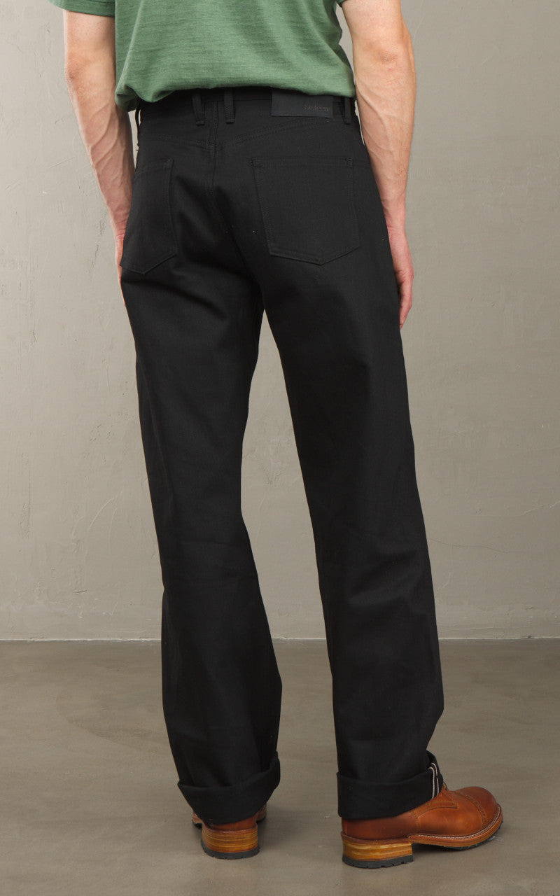 3sixteen RS-220x Relaxed Straight Selvedge Double Black 14.5oz