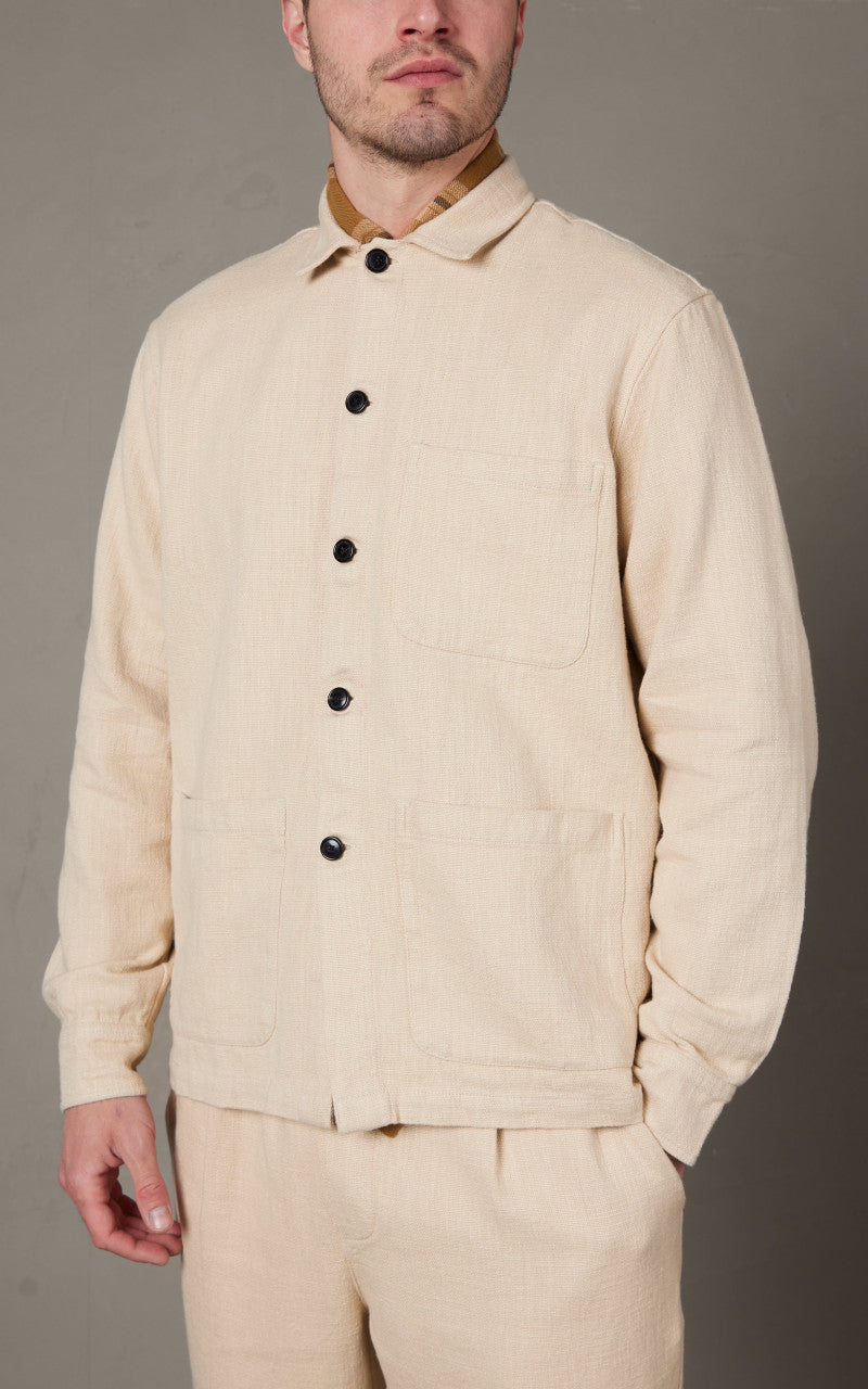 3sixteen Shop Jacket Alabaster