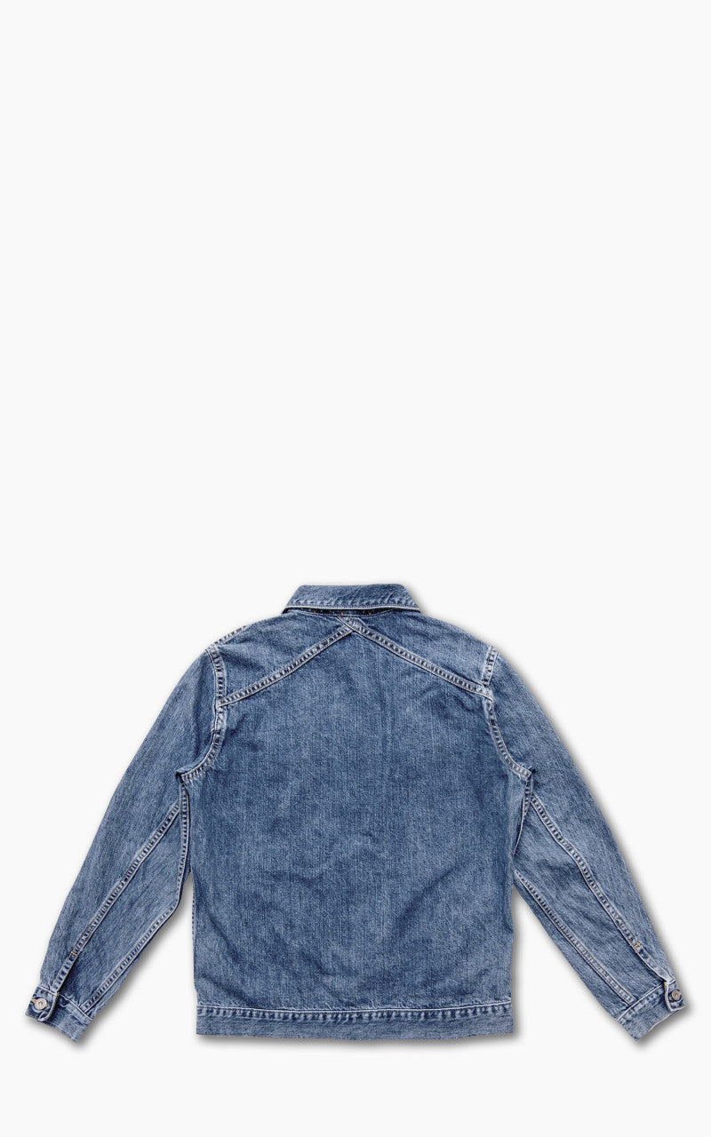 3sixteen Type 3S Denim Jacket Stonewashed Double Indigo Selvedge