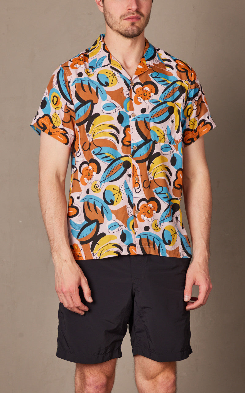 3sixteen Vacation Shirt Tropical Print