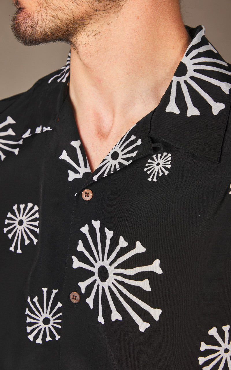 3sixteen Vacation Shirt Bone Print