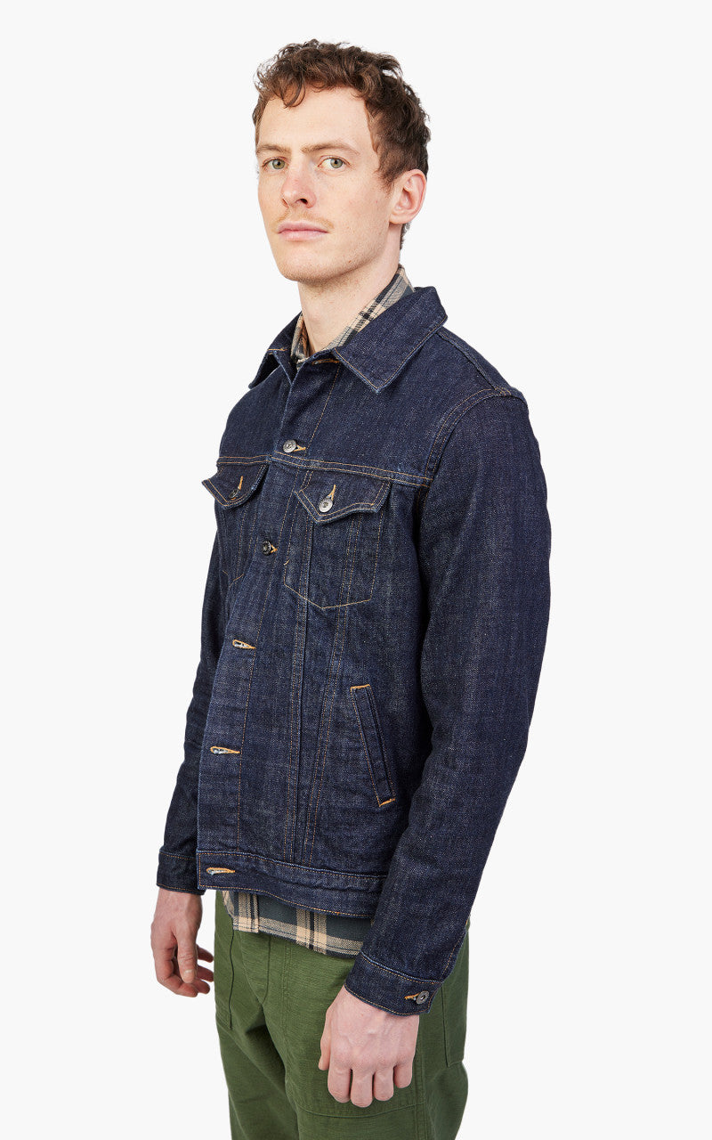 3sixteen Type 3S Denim Jacket Burkina Faso Selvedge Indigo